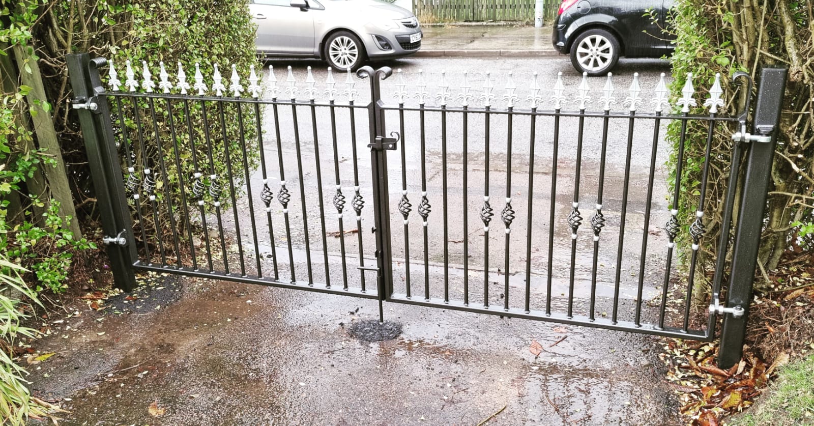Metalwork detail